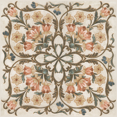 Декор Kerama Marazzi Лирия ковер центр лаппатированный 40,2x40,2 см VT/A18/SG1544L