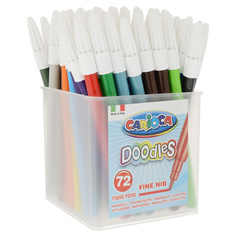 Набор Doodles Carioca 72 фломастера 24 цвета
