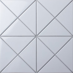 Мозаика Starmosaic Triangolo White Glossy 26,25x26,25 CZG241B-A