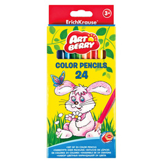 Цветные карандаши Erich Krause ArtBerry Premium 24 цвета