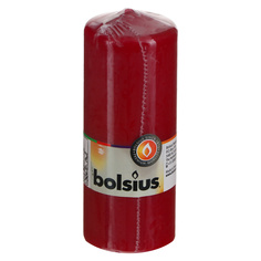 Свеча Bolsius 150/60мм бордовая