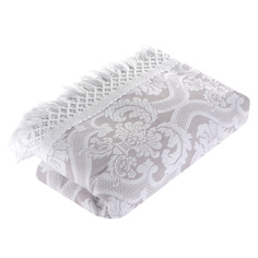 Покрывало жаккардовое Laroche 240х260 см серое