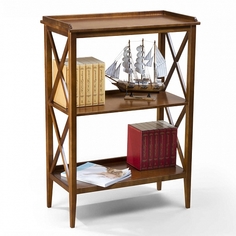 Этажерка деревянная Glasar 70х36х99 см ГЛАСАР