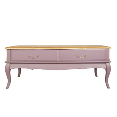 Стол журнальный Этажерка Leontina ST9343ETG/L 2ящ