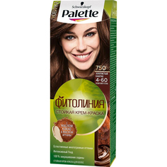 Краска для волос Palette Фитолиния 750 Золотистый каштан 110 мл