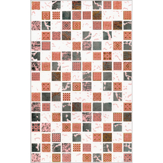 Декор PiezaRosa Таурус 2 Мозаика Красный 40x25 см