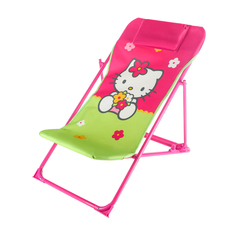 Шезлонг Haiti kids hello kitty железный 67x47x55cm, ткань полиэстер