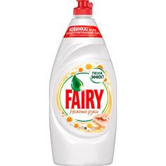 Набор средство для мытья посуды Fairy Нежные руки Ромашка и витамин Е 900 мл + Pure&Clean 450 мл