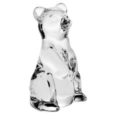 Фигурка Bohemia Crystal Медведь 6,8 см