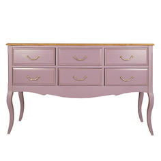 Консоль Этажерка Leontina 6 ящиков ST9358ETG/L