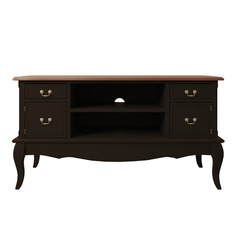 Тумба под TV Leontina ST9328ETG/BLK Этажерка