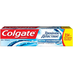 Зубная паста Colgate Тройное действие Экстра отбеливание 150 мл