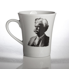 Кружка Porcelaine Czech Gold Hands М.Твен 340 мл