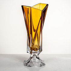 Ваза Crystalite Bohemia Оригами 40,5 см