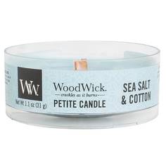 Мини-аромасвеча WoodWick Морская соль и хлопок