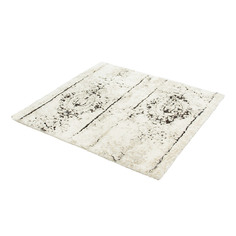 Хлопковый коврик для ванной Kleine Wolke Caracas Silver Grey 60х60 см
