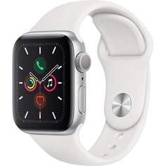 Умные часы Apple Watch Series 5 44 мм серебристый MWVD2RU/A