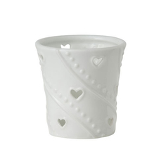 Подсвечник Yankee Candle Белые сердца