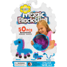 Конструктор-липучка Junfa Toys Волшебный шар МАОМАО Животные