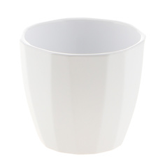 Кашпо Scheurich alaska white 18см