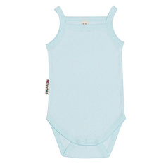Боди Майка Lucky Child голубая 74-80