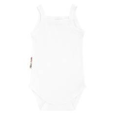 Боди Майка Lucky Child белая 74-80