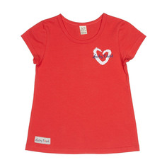 Футболка Lucky Child Sport коралловая 116-122