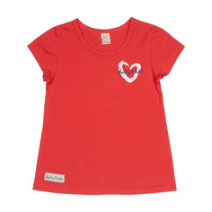 Футболка Lucky Child Sport коралловая 128-134