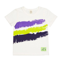 Футболка Lucky Child цветные полосы 98-104