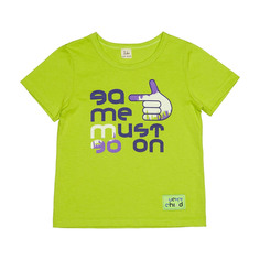 Футболка Lucky Child салатовая 104-110