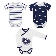 Комплект боди Lucky Child Мужички 3 шт 68-74