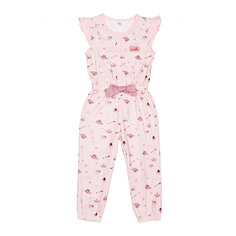 Комбинезон Lucky Child Принцесса Сказки розовый без рукавов 116-122