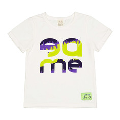 Футболка Lucky Child молочная 104-110