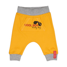 Брюки Lucky Child Крутой парень желтые 110-116
