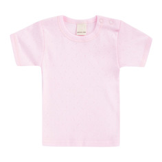 Футболка Lucky Child Ажур розовая 98-104