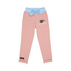 Брюки Lucky Child Осенний лес розовые футер 98-104