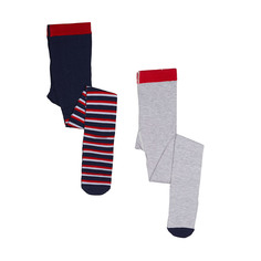 Колготки Lucky Child Больше пространства серые 2 шт 122-128