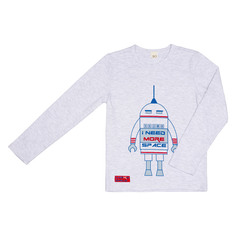 Джемпер Lucky Child Больше пространства серый 122-128