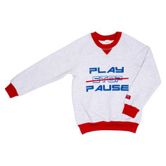 Толстовка Lucky Child Больше пространства серая 116-122