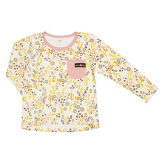Футболка Lucky Child с длинным рукавом Осенний лес цветная 116-122