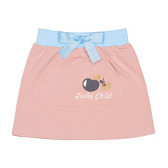 Юбка Lucky Child Осенний лес футер 110-116