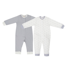 Комплект комбинезонов Lucky Child Дуэт 2 шт для мальчика 74-80