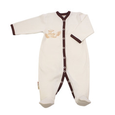 Комбинезон Lucky Child Ангелочки молочный 62-68