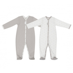 Комплект комбинезонов Lucky Child Дуэт 2 шт для девочки 68-74