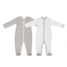 Комплект комбинезонов Lucky Child Дуэт 2 шт для девочки 56-62