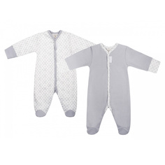 Комплект комбинезонов Lucky Child Дуэт 2 шт для мальчика 68-74