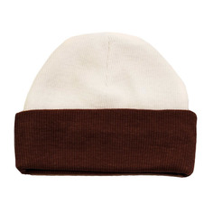 Шапочка Lucky Child Ангелочки молочная 38