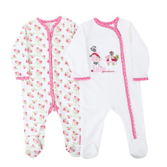 Комплект комбинезонов Lucky Child Маленькая садовница 2 шт 56-62