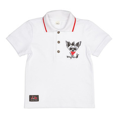 Футболка-поло Lucky Child Лемур в Париже 86-92