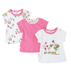 Комплект футболок Lucky Child Маленькая садовница 3 шт 80-86